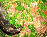 A picture of step 2 of Spinach stew.