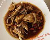 Foto langkah ke 4 dari resep Ayam Saus Lada Hitam.