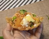 A picture of step 5 of Katori Chaat.