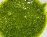 Hình bước làm 3 của món Còi Sò Điệp Áp Chảo - Sốt Chimichurri