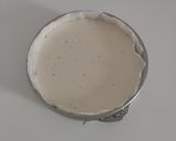 A picture of step 8 of Coconut Panna Cotta Cheesecake with Fresh Figs.