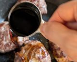 A picture of step 4 of ★ Meat-wrapped rice balls with butter and soy sauce flavour  ★.