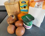 Foto del paso 1 de la receta: Bizcocho de pera pocha