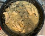 Foto del paso 6 de la receta: Pavo cremoso de champiñones con papitas a la mantequilla apto APLV AAM