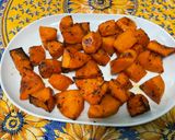 Une image de l'étape 8 de Courge butternut au sirop d’érable, gingembre et épices.