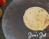 A picture of step 2 of Mini Rotis or Chapatis.