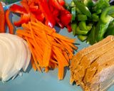 Foto del paso 2 de la receta: Fideos de arroz integral con salsa de cacahuete y soja