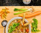 A picture of step 5 of Chicken Soup.
