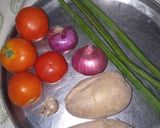 सहजन की सब्जी (sahjan ki sabzi recipe in Hindi) रेसिपी चरण 1 फोटो