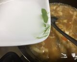 A picture of step 6 of Japanese smashed Tofu Soup.