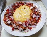 รูปขั้นตอนการทำที่ 10 ของ ข้าวไข่ข้นยำปลากระป๋อง
