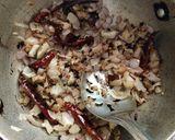 A picture of step 1 of Chettinad Mutton Gravy.