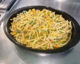Une image de l'étape 16 de Gratin de spätzles à l’ananas, fromage et petits légumes.