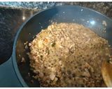Une image de l'étape 2 de Œufs cocotte aux champignons et au Comté.