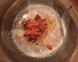 Sárgaborsòfőzelék,sült lecsókolbásszal 😊😊😊 recept fázis 2 fotója