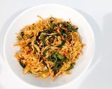 Foto langkah ke 3 dari resep Ayam Suwir Kemangi Pedas.