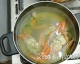 A picture of step 3 of Crab Soup.