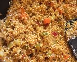 A picture of step 2 of Summer Vegetable Paella.