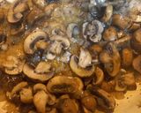 A picture of step 3 of Crayfish Tail in Mushroom Sauce.