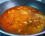 A picture of step 3 of Muri Ghonto : Fish Head curry with Gobindobhog Rice.