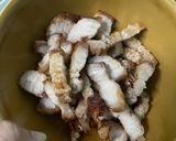 รูปขั้นตอนการทำที่ 3 ของ แกงส้มหมูย่างผักรวม