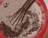 A picture of step 4 of Mocha muffins#marathon#mums recipe.