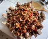 A picture of step 4 of Tokwat Baboy (Tofu and Pork).