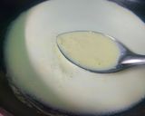 A picture of step 2 of Nolen Gurer Rasogollar Payesh.