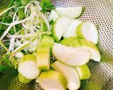 Hình bước làm 2 của món Canh Mướp Nấu Tôm