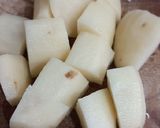 পনির আলুর তরকারি (paneer curry recipe in bengali) রেসিপি ধাপ - 1 ছবি