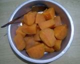 Foto langkah ke 2 dari resep Biji Salak (Bubur Candil) Ubi Oren/Ubi Kuning.