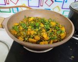 बीन्स आलू की सब्जी (Beans aloo ki sabzi recipe in hindi) रेसिपी चरण 3 फोटो
