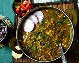 A picture of step 11 of Navaratan dal tadka.