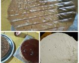 Foto langkah ke 5 dari resep Black forest birth day cake + tips menghias unt pemula.