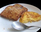 A picture of step 3 of Pain Perdu.