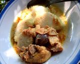 Foto langkah ke 7 dari resep 6. Opor Ayam Kampung Empuk.