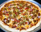 A picture of step 4 of Fajita Pizza.