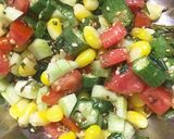 *कलरफूल व्हेजी सलाड* (colorful veggie salad recipe in marathi) रेसिपी स्टेप 3 फोटो