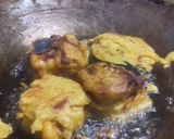 A picture of step 4 of Tri colour sandwich.