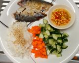 รูปขั้นตอนการทำที่ 1 ของ ข้าวคลุกปลาทูพริกน้ำปลา
