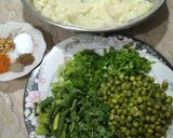 A picture of step 1 of Ring samosa.