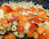Foto del paso 2 de la receta: Repollo con calabacín y jamón