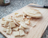 A picture of step 1 of Crispy bread.