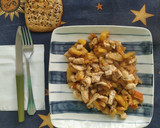 Foto del paso 5 de la receta: Pollo con piña y calabaza