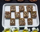 A picture of step 7 of Singhare Atta Ki Burfi.