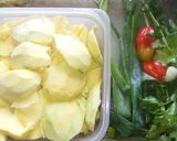 Foto del paso 1 de la receta: Guasacaca de mango verde
