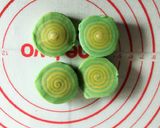 Foto langkah ke 9 dari resep Thousand Layer Emerald Mooncake (Pia lapis Isi Keju).