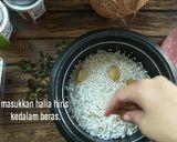 Gambar langkah 2 resipi Nasi lemak strawberi.