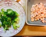 香煎里肌佐地瓜鮮蝦花的食譜步驟3照片
