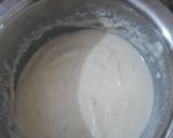 A picture of step 1 of Milk kesar suji halwa.